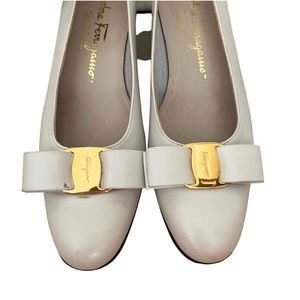 Salvatore Ferragamo Vera Bow Shoes
